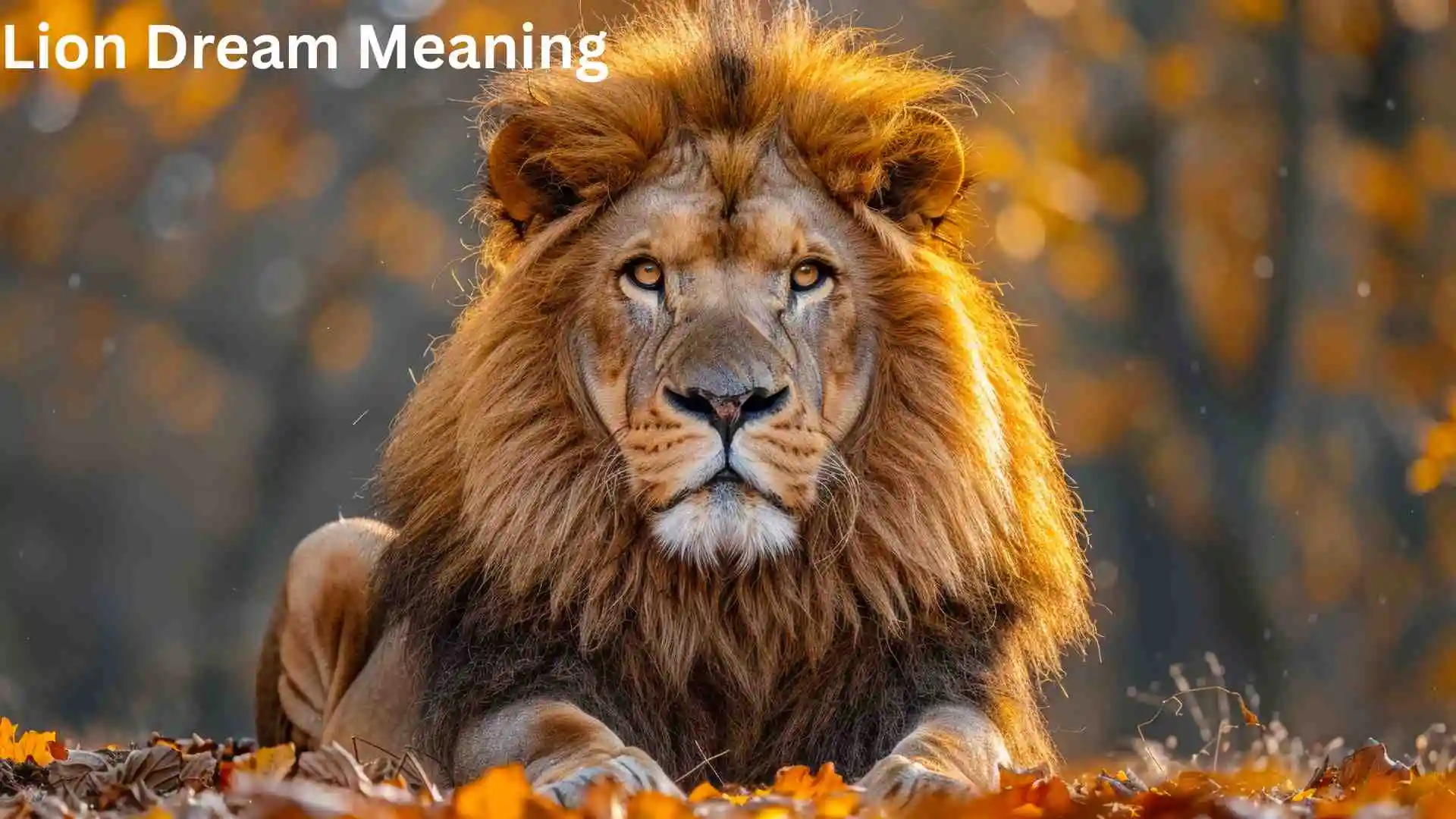 Lion Dream Meaning | A Spiritual Message About Inner Strength for 2026