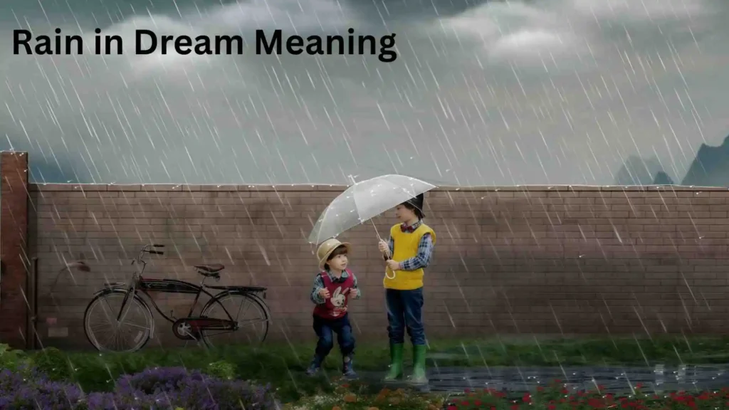 Spiritual Meaning of Rain in Dreams