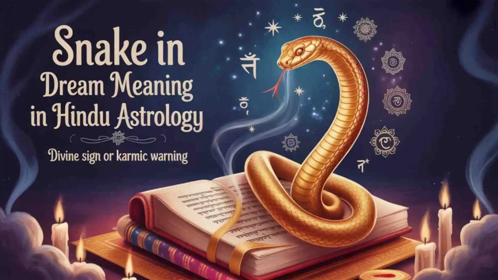 Snake in Dream Meaning According to Hindu Astrology