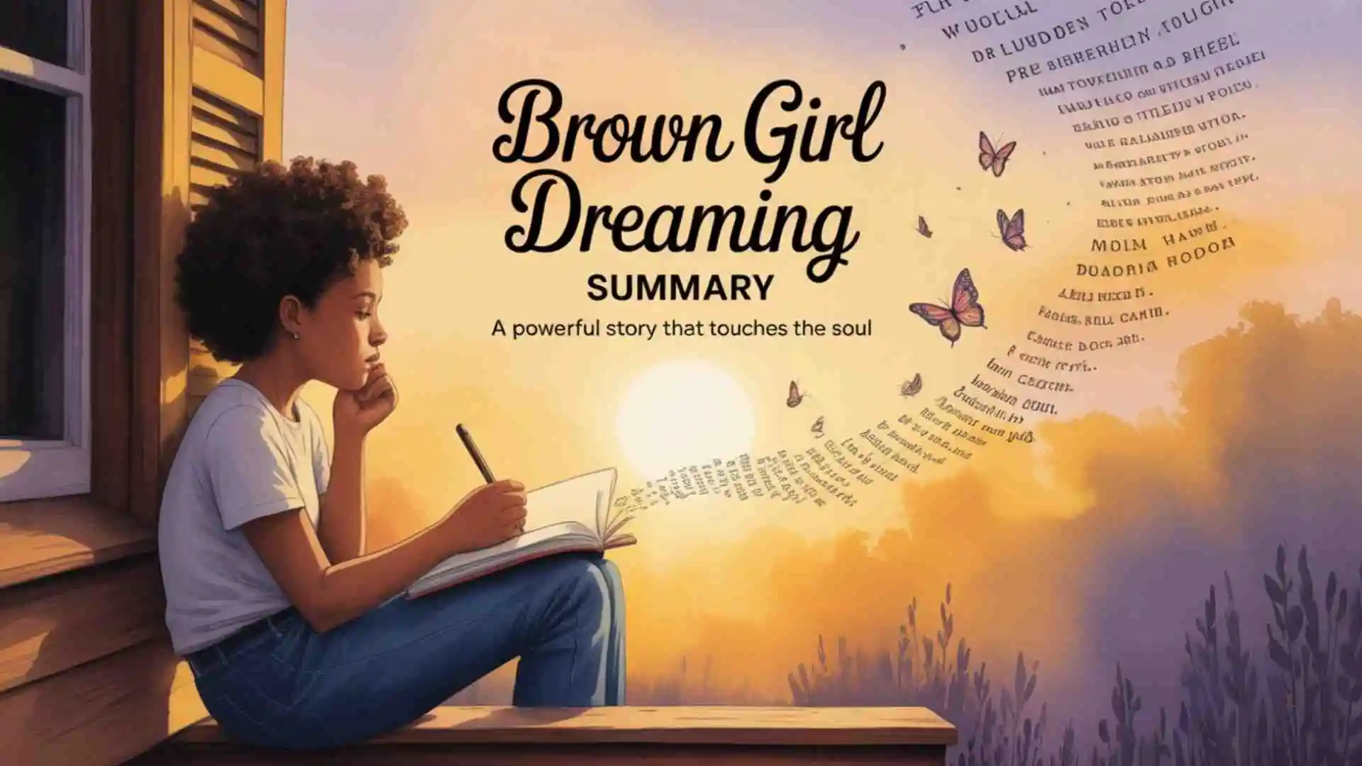 Brown Girl Dreaming Summary A Powerful Story That Touches the Soul for 2026