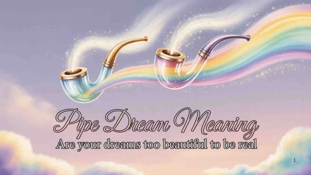 Why Do Pipe Dreams Feel So Real?