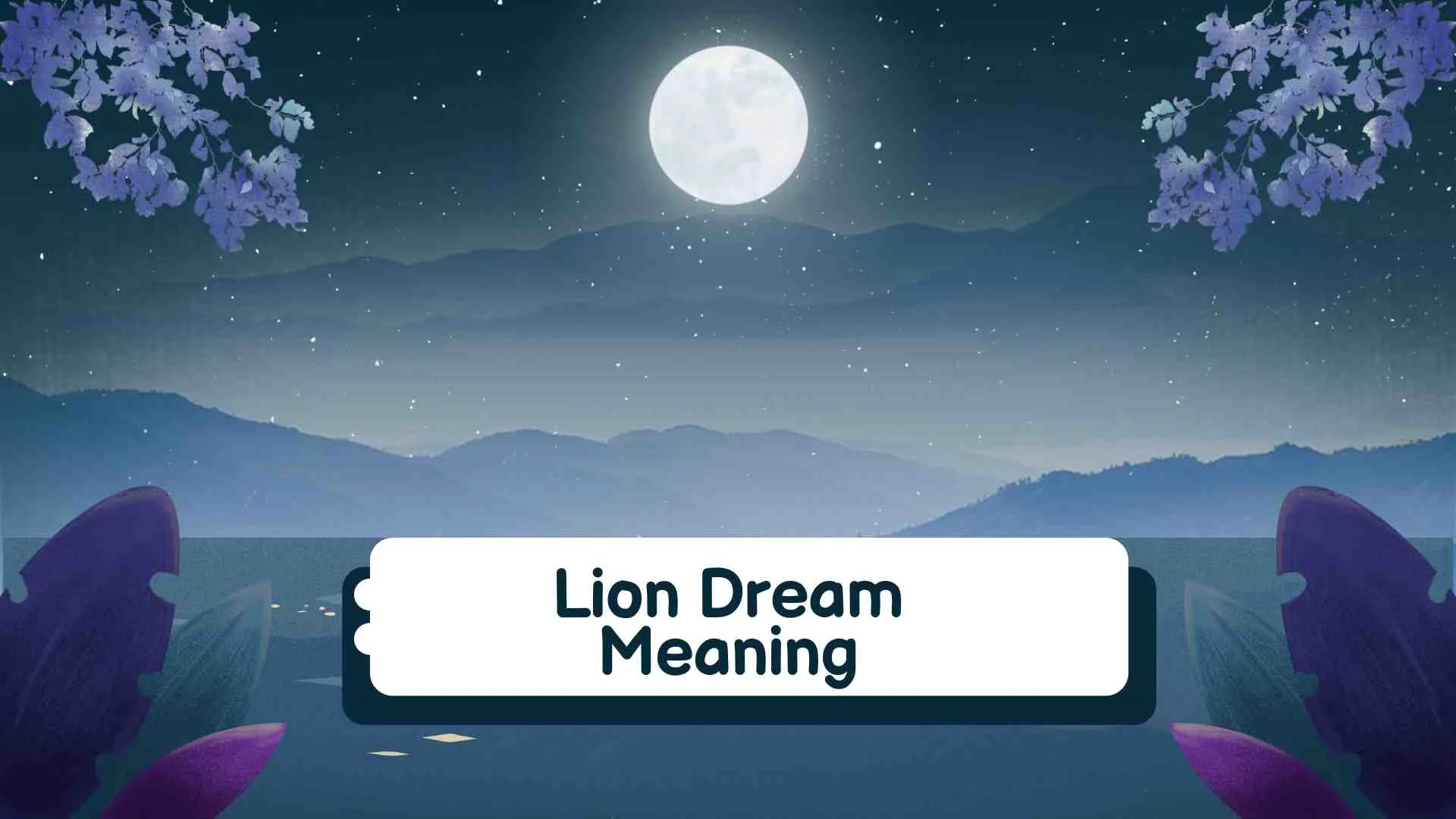 Lion Dream Meaning