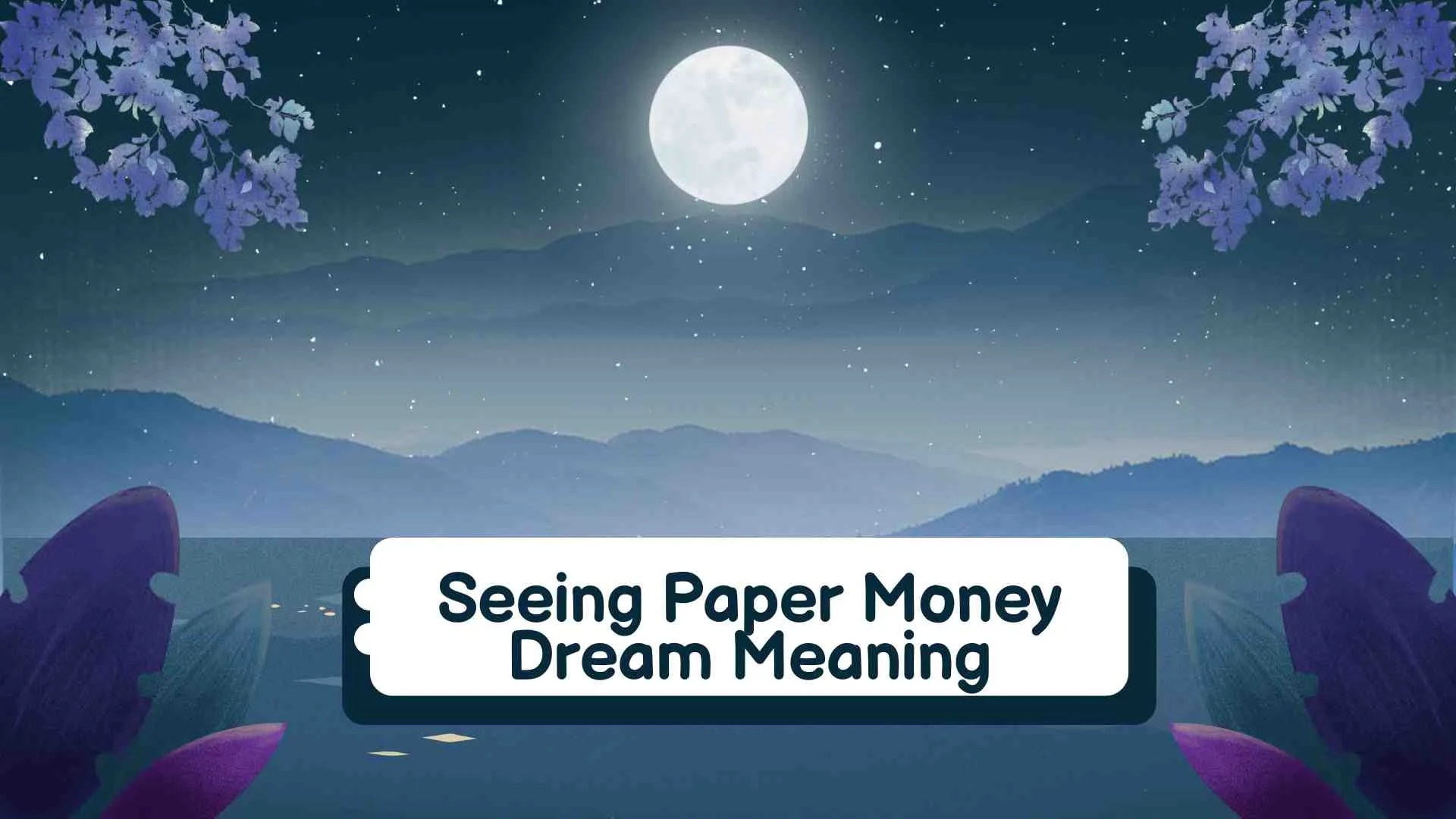 Seeing Paper Money Dream Meaning