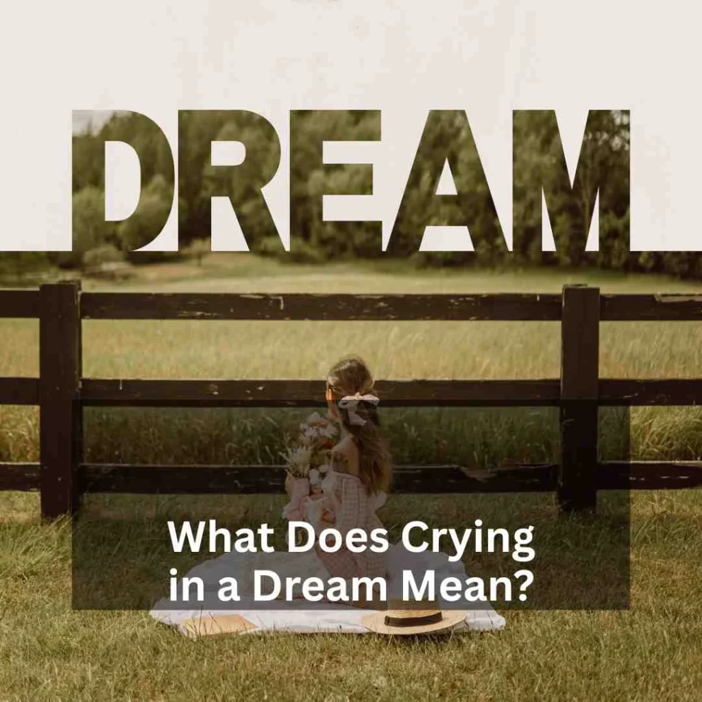 What Does Crying in a Dream Mean?