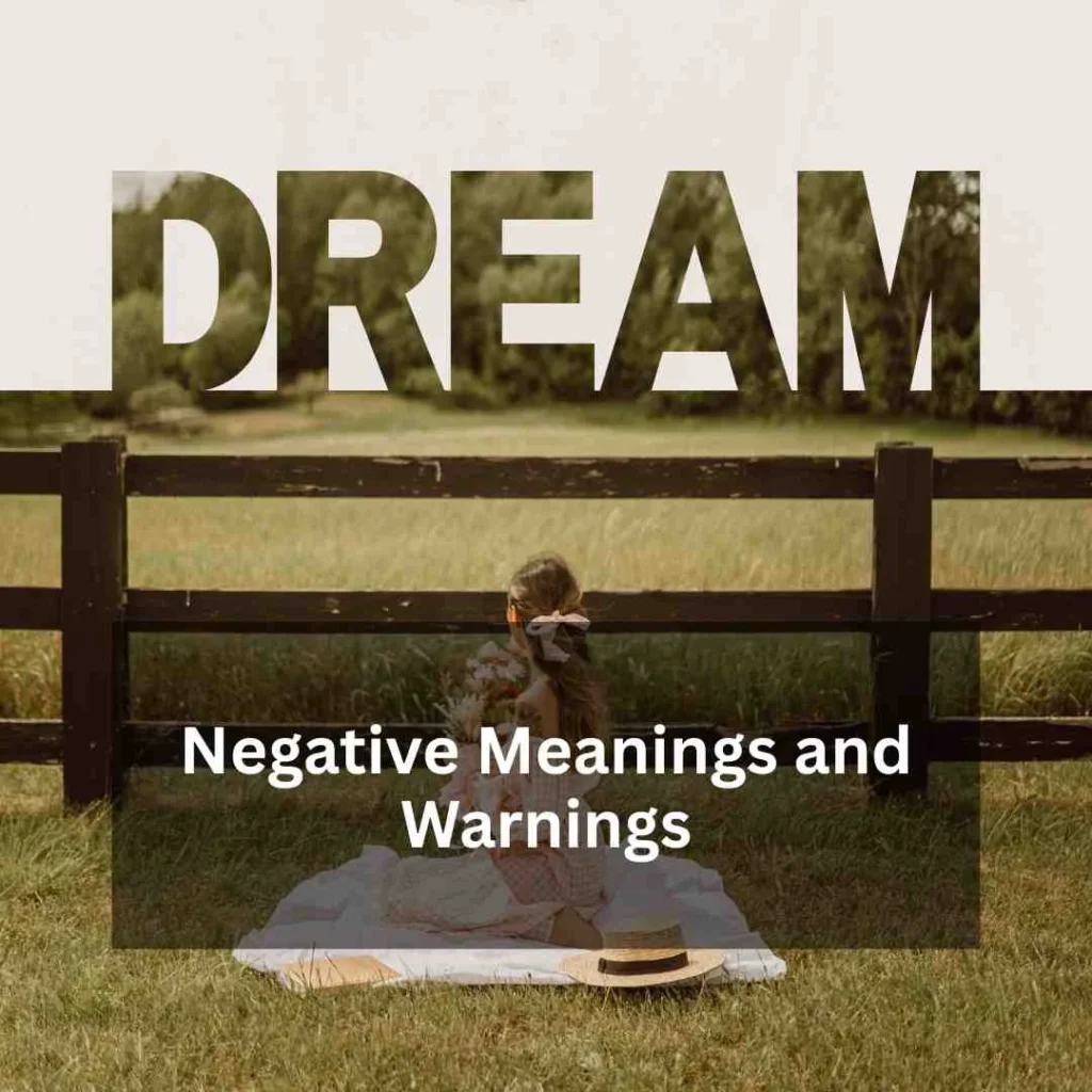 Negative Meanings and Warnings